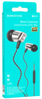 Наушники с микрофоном Borofone BM66 1.2м черные