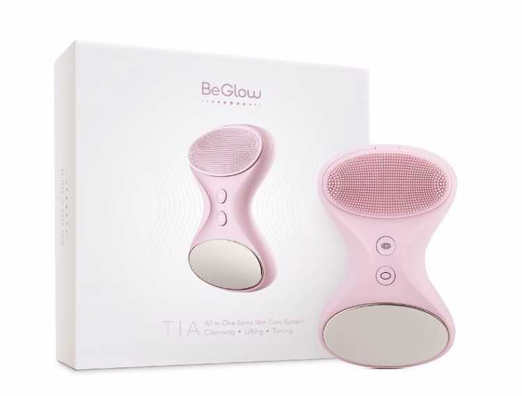 Система за уходом кожи лица BeGlow TIA All-in-one SkinSense Cleansing Device 3 в 1 Розовый