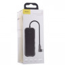 USB-C хаб Baseus Multi-functional HUB 3xUSB3.0/HD4/SD/TF (CAHUB-CZ0G) темно-серый