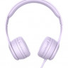 Стереонаушники полноразмерные Hoco W21 Graceful Charm с микрофоном 1.2м пурпурный