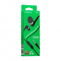 Наушники с микрофоном Borofone BM39 Refined chant 1.2м черные