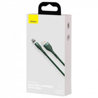 Usb Кабель-зарядка Micro Baseus Zinc Magnetic 2.1A 1м (CAMXC-K06) зелёный