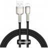 Usb Кабель-зарядка Lightning Baseus Cafule Metal 2м (CALJK-B01) черный
