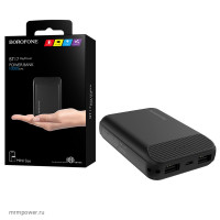Powerbank Borofone BT17 10000mAh 2USB черный