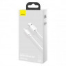 Usb Кабель-зарядка Micro Baseus Simple Wisdom (2шт.) 2.1A 1.5м (TZCAMZJ-02) белый