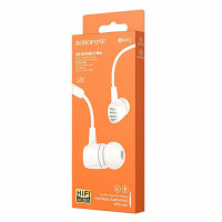 Наушники с микрофоном Borofone BM43 Remy 1.2м белые