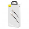 Usb Кабель-зарядка Lightning Baseus Cafule 2.4A 25см (CALJK-01) черный