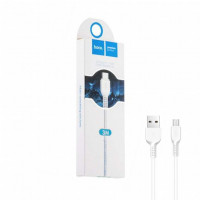 Usb Кабель-зарядка Type-C Hoco X20 Flash 2.4A 3м силиконовый белый