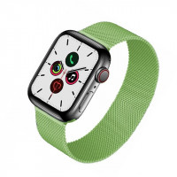 Сменный браслет для Apple Watch 38-40mm Milano №24 салатовый