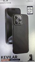 Накладка для i-Phone 14 Pro Max Keephone Kevilar Magsnap черный