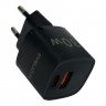 Сетевое зар. устр. Evelatus 135 1USB/1C 22.5W/35W чёрный