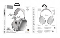 Стереонаушники Bluetooth полноразмерные Hoco W35 Air Light V5.3/40ч белый 2