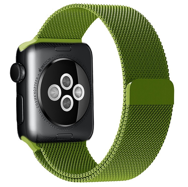 Сменный браслет для Apple Watch 38-40mm Milano №11 болотный