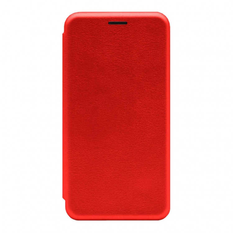 Чехол-книжка Fashion Case i-Phone 5/5s кожаная боковая красная