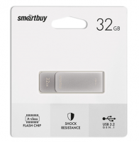 3.0/3.2 USB флеш накопитель Smartbuy Gen.1 032GB M1 Metal Grey (SB032GM1G)