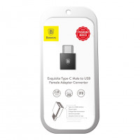 OTG Type-C на USB Baseus (CATJQ-B01) черный
