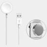 Беспроводное зарядное устройство для Apple Watch Borofone BQ22 2в1 магнитное 1.2м 2.5A белое