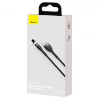 Usb Кабель-зарядка Lightning Baseus Zinc Magnetic 1м (CALXC-KG1) черный