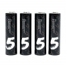 Аккумуляторные батарейки ZMI ZI5 AA 1700mAh (4шт) черные