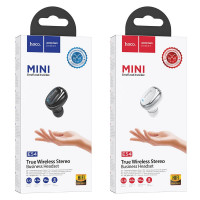 Bluetooth-гарнитура Hoco E54 BT4.2/40mAh/3ч черная
