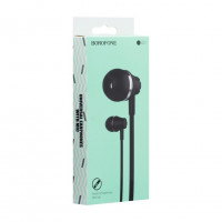 Наушники с микрофоном Borofone BM21 Graceful 1.2м черные