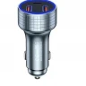 Автомобильное заряд. устр. Remax RCC327 2USB/1C 3A 83W серебристое