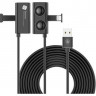 Usb Кабель-зарядка Lightning Baseus Suction Cup 2.4A 1м CALXP-A01) черный