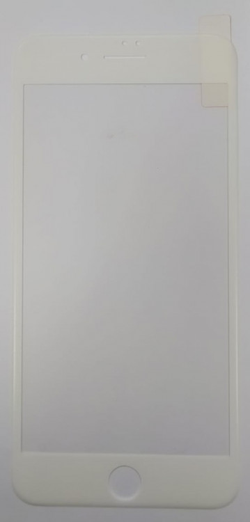Защитное стекло для i-Phone 7 Plus/8 Plus AMC матовое белое