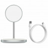 Беспроводное зарядное устройство Baseus Swan Magnetic 15W QC 3.0 (WXSW-02) белое