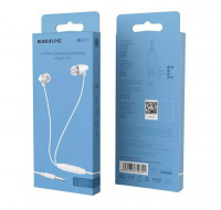 Наушники с микрофоном Borofone BM25 Sound Edge 1.2м белые