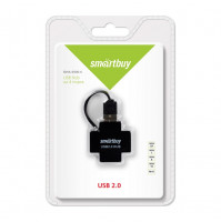 USB-HUB Smartbuy 4 порта (SBHA-6900-K) черный
