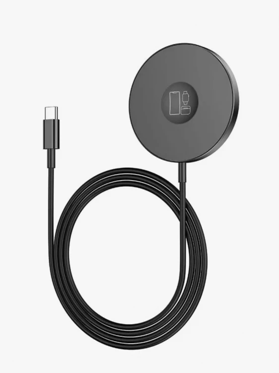 Беспроводное зарядное устройство Borofone BQ18 5W/7.5W/10W/15W 3in1 черное
