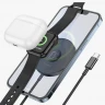 Беспроводное зарядное устройство Borofone BQ18 5W/7.5W/10W/15W 3in1 черное