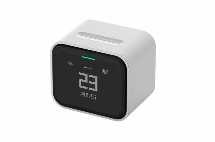 Монитор качества воздуха QingPing Lite 5в1 (СО2, PM2,5,0 температура и влажность) (CGDN1) белый