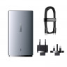 Сетевое зар. устр. Baseus GaN5 Pro Ultra-Slim 1USB/1C 65W CCGP150113 серое