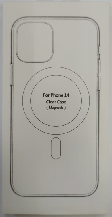 Накладка для i-Phone 14 силикон MagSafe Clear Case