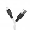 Usb Кабель-зарядка Lightning Hoco X29 Superior style 2.4A 1м в силиконовый PVC белый