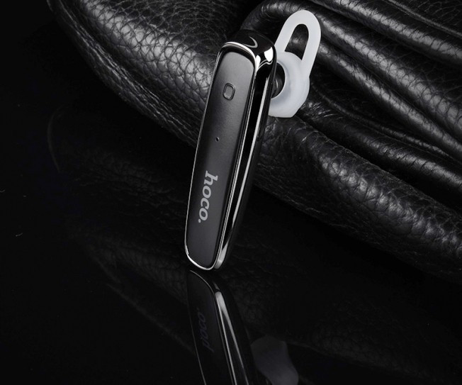 Bluetooth-гарнитура Hoco E5 BT4.1/55mAh/4ч черная