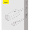 Переходник Baseus Lite series USB на RJ45 (WKQX000001) черный
