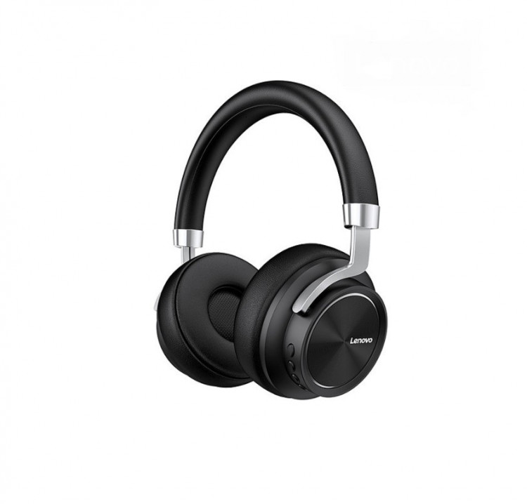 Стереонаушники Bluetooth полноразмерные Lenovo HD800 черные