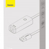 Переходник Baseus Lite series USB на RJ45 WKQX000002 белый