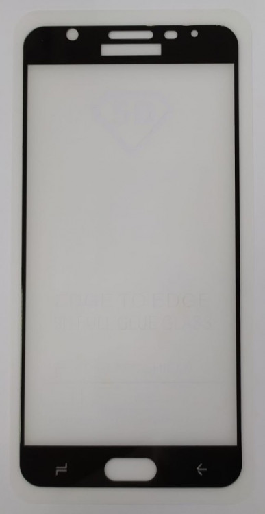 Защитное стекло для Samsung Galaxy J7 (2018) 9D черное