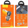 Автомобильное заряд. устр. Hoco NZ12A 1USB/1C 43W черный
