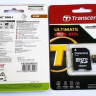 micro SDHC карта памяти Transcend 32GB Class 10 UHS-I U3 633X 95/85 Mb (с адаптером SD)