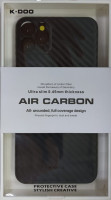 Накладка для i-Phone 11 Pro Max K-Doo Air Carbon пластик черная
