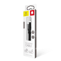 Usb Кабель-зарядка Lightning Baseus Nimble 23см CALMBJ-B01 черный