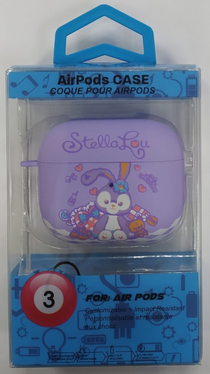 Силиконовый светящийся в темноте чехол для AirPods 3 Luxo Kaws рисунок №26