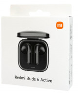 Наушники беспроводные Xiaomi Redmi Buds 6 Active (EU) черные