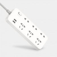 Сетевой адаптер Xiaomi ZMI CX05 6 Sockets/2 USB Potrs белый