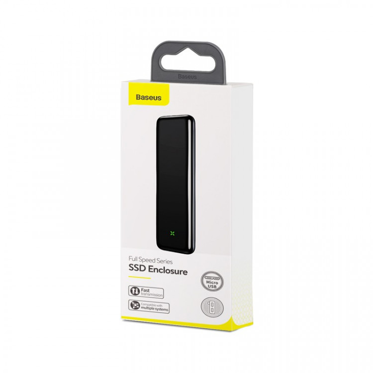 Внешний корпус для SSD Baseus Enclosure Full Speed Series MicroUSB (CAYPH-D0G) серый